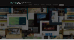 Desktop Screenshot of monkdevelopment.com